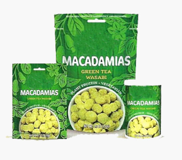 Green Tea Wasabi Macadamias