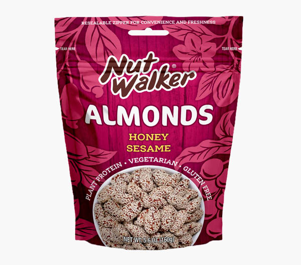 Honey Sesame Almonds